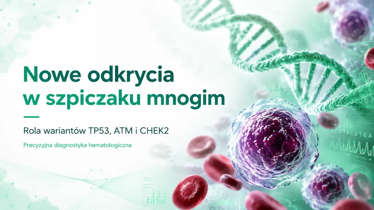 Nowe odkrycia w szpiczaku mnogim: rola wariantów germinalnych w diagnostyce hematologicznej Nowe odkrycia w szpiczaku mnogim: rola wariantów germinalnych w diagnostyce hematologicznej